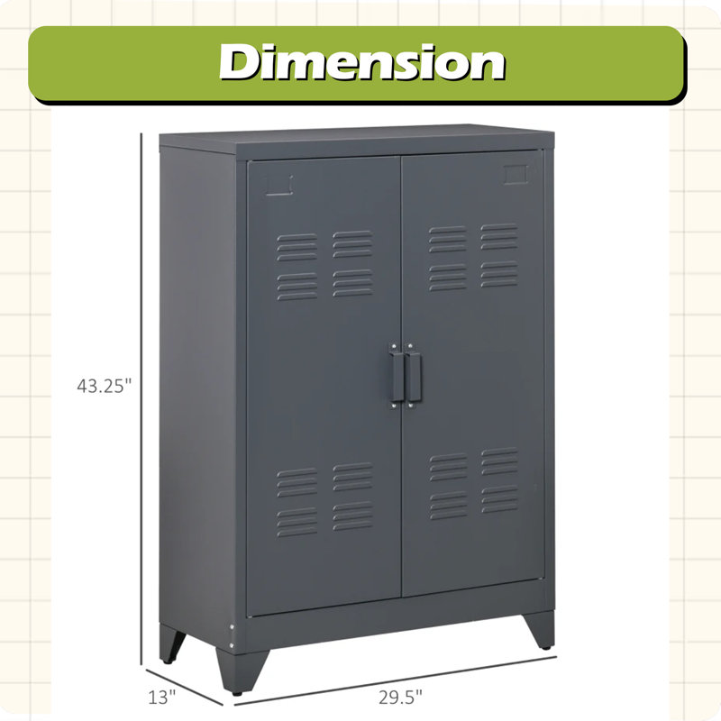 Armoire de rangement stable, armoire moderne