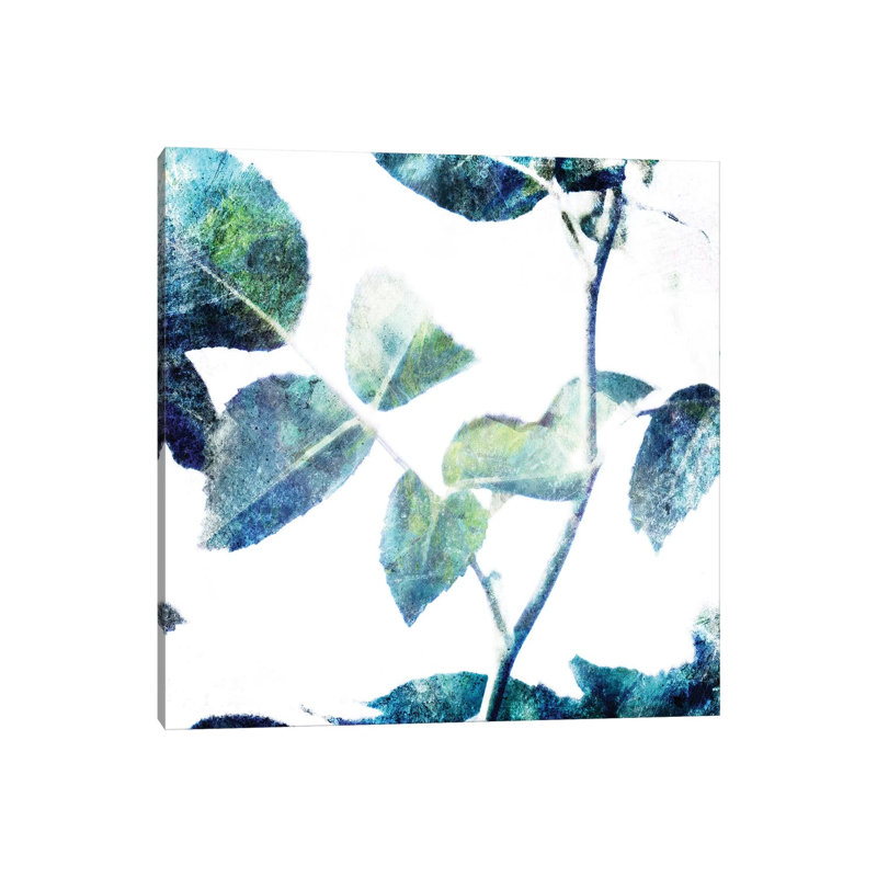 Universal Leaves II by Mlli Villa - Print on Canvas, 66.04cm H x 66.04cm W x 3.81cm D, Wrapped Canvas