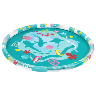 H2OGO! 65" Underwater Utopia Splash Pad - Inflatable 65" Marine Water Sprinkler