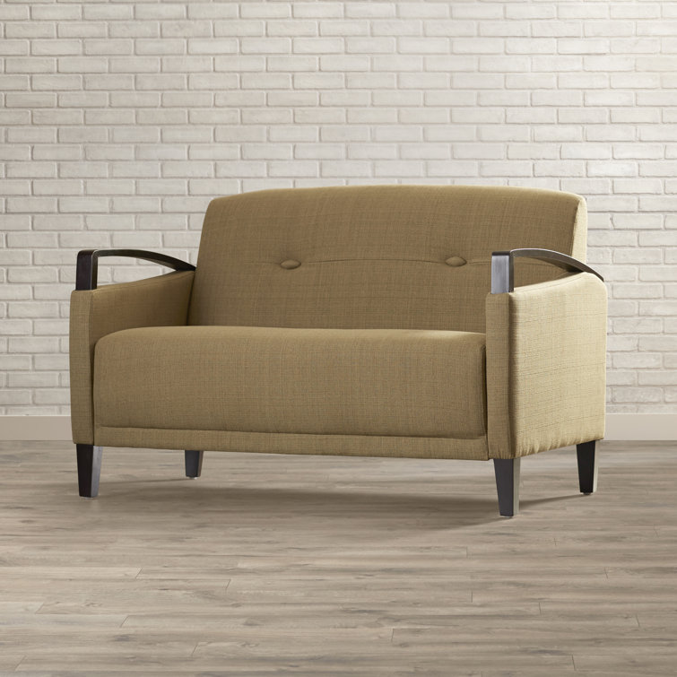 Fabric 49.25'' Reception Loveseat