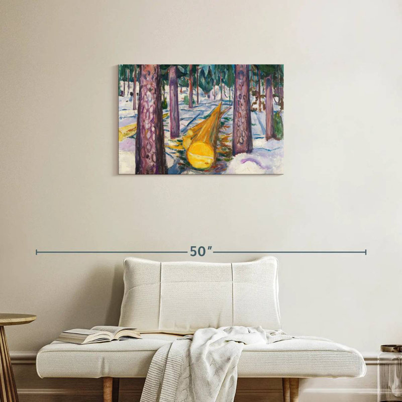 Alvord The Yellow Log, 20" H x 30" W