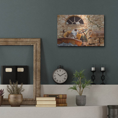 'Archibald the Farmer' by IMB, Metal Wall Art