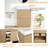 24"Bathroom Vanity Resin Sink with Double drawer-336343336