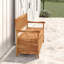 Outdoor Wooden Storage Bench-13643230