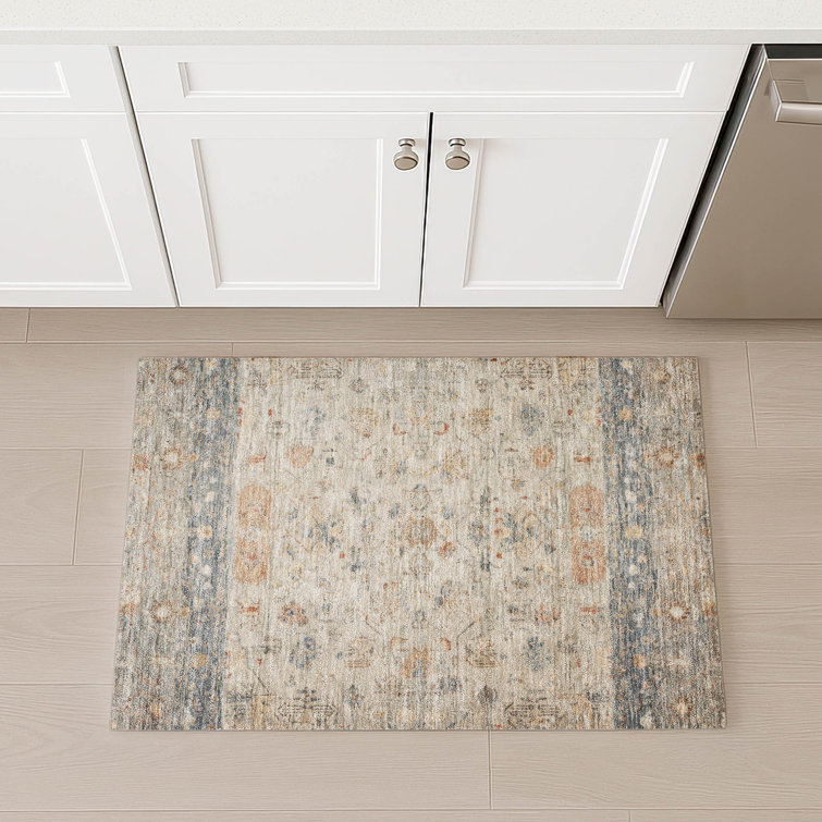 Machine Washable Indoor/Outdoor Bingel ACN2323 Global Rug