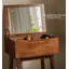 Solid Wood Vanity with Mirror and Seat