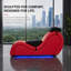 Faux Leather Chaise Lounge-122627829