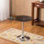 Table de bar réglable en bois et en métal avec mécanisme pneumatique de levage à gaz pour une décoration moderne et une utilisation polyvalente-734627284