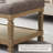 Cristan Tufted Rectangular Storage Ottoman with Nailhead Trim-212291193