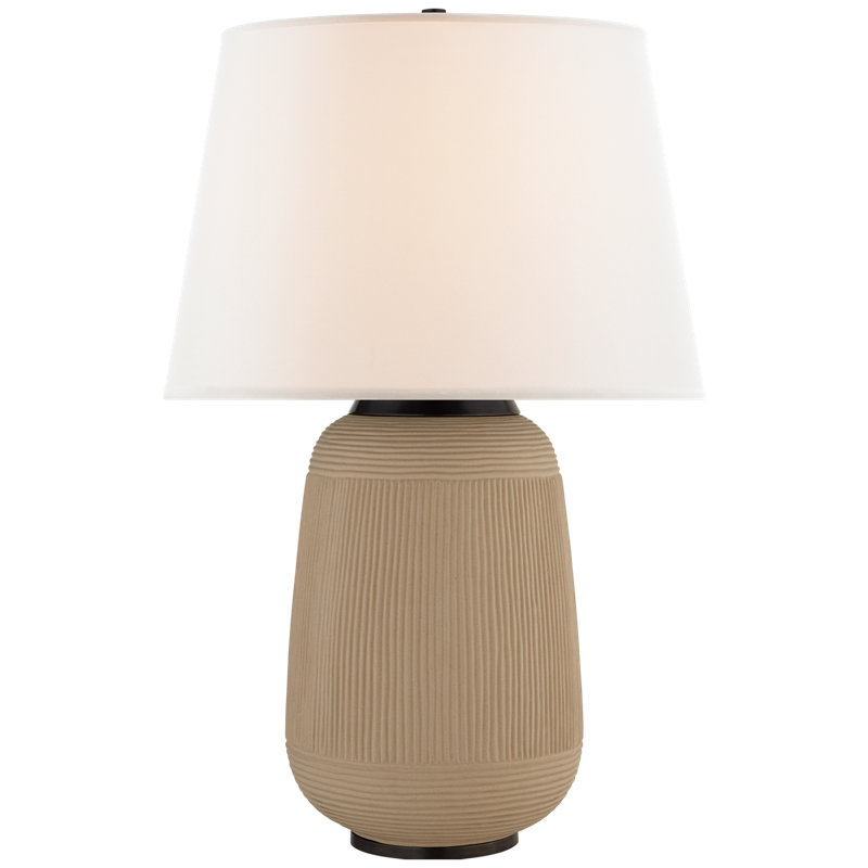 Monterey Table Lamp, Light Silt