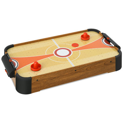 RayChee 24 Table Top Air Hockey Table  Mini Tabletop Air Hockey Game