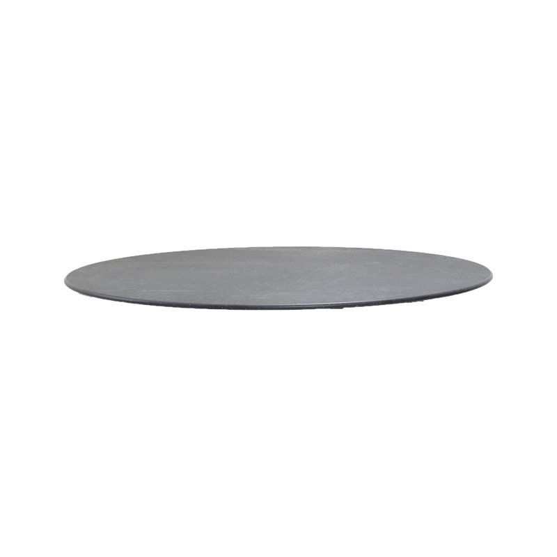 Twist Outdoor Round Coffee Table, 35.5" , Lava Gray, Gray
