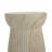 Outdoor Travertine Concrete Side Table