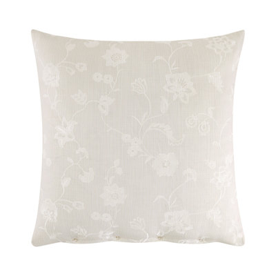 Eden Embroided Floral Euro Sham