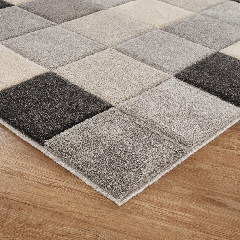 Caylyn Area Rug, GREY, 120 x 170 cm (Rectangular)