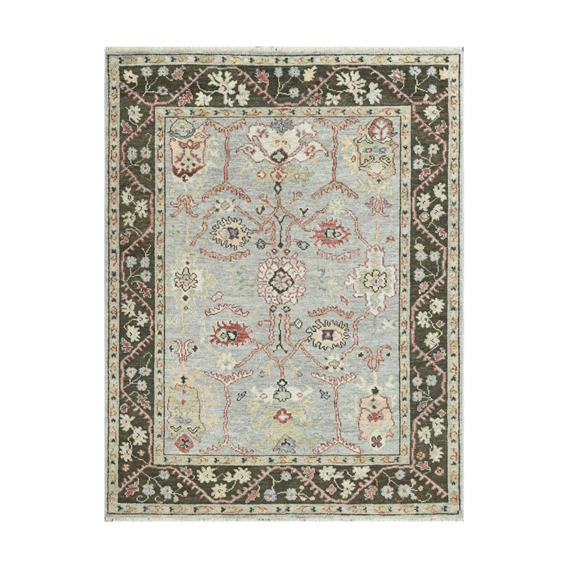 Tapis intérieur / extérieur en laine Stassia, Rectangle 7 pi 10 po x 9 pi 11 po