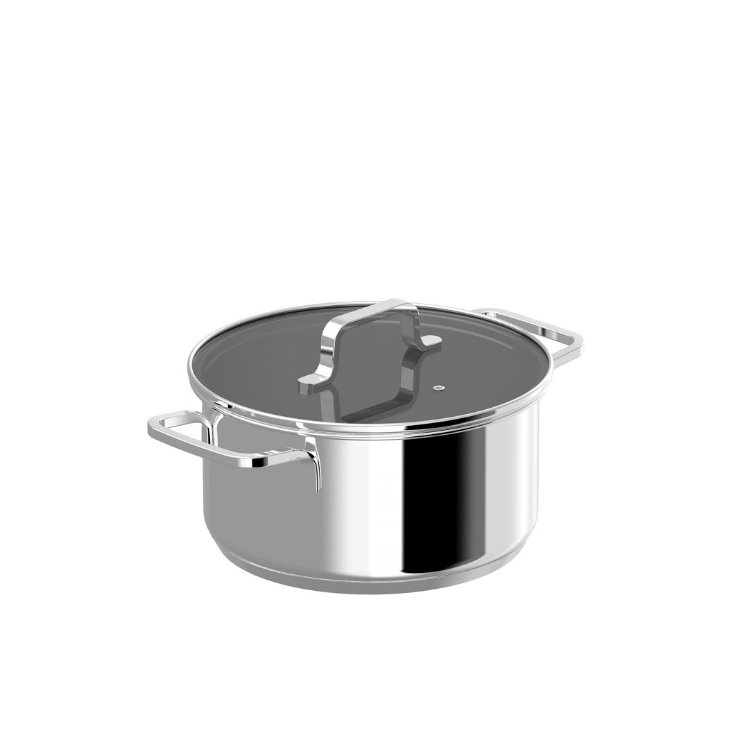Berghoff DiNA 3L Stainless Steel Dutch Oven