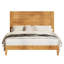 Lit plateforme en bois massif avec tête de lit 48,6 po Dezera-910788871-910788868