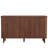 59.74" Modern Rustic Brown Buffet Sideboard Cabinet With Storage-2033317220