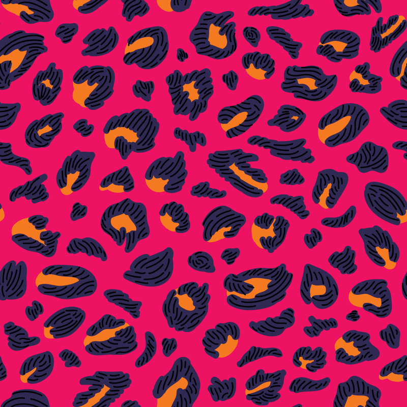 Wild And Bright by Samposnick - Wrapped Canvas Print, 122cm H x 122cm W