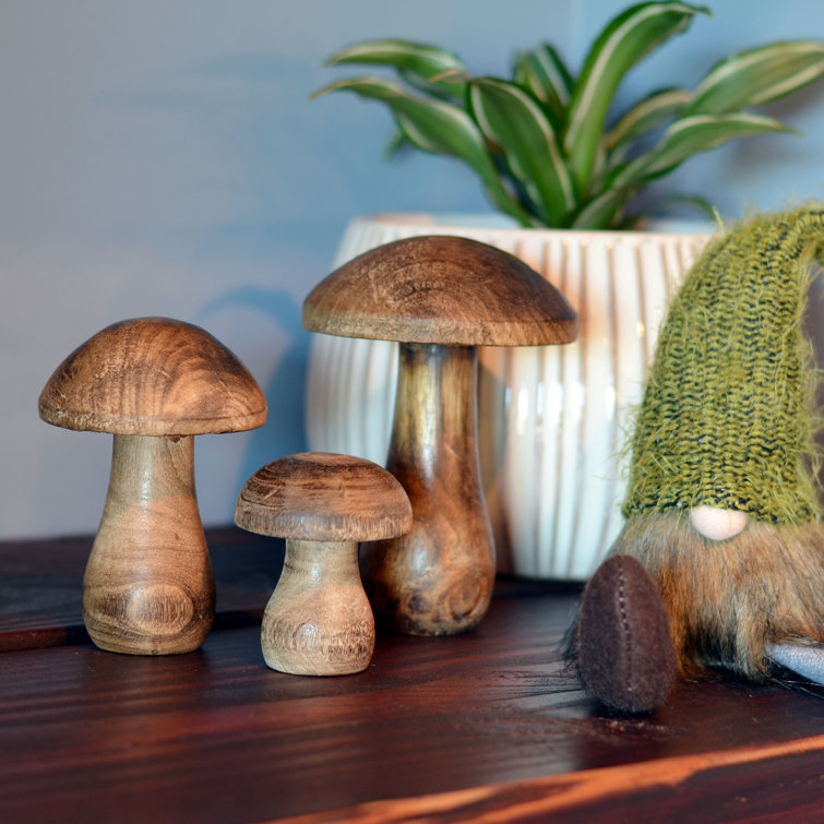 Embrace Nature with Wholesale Wooden Mushrooms from Budivis