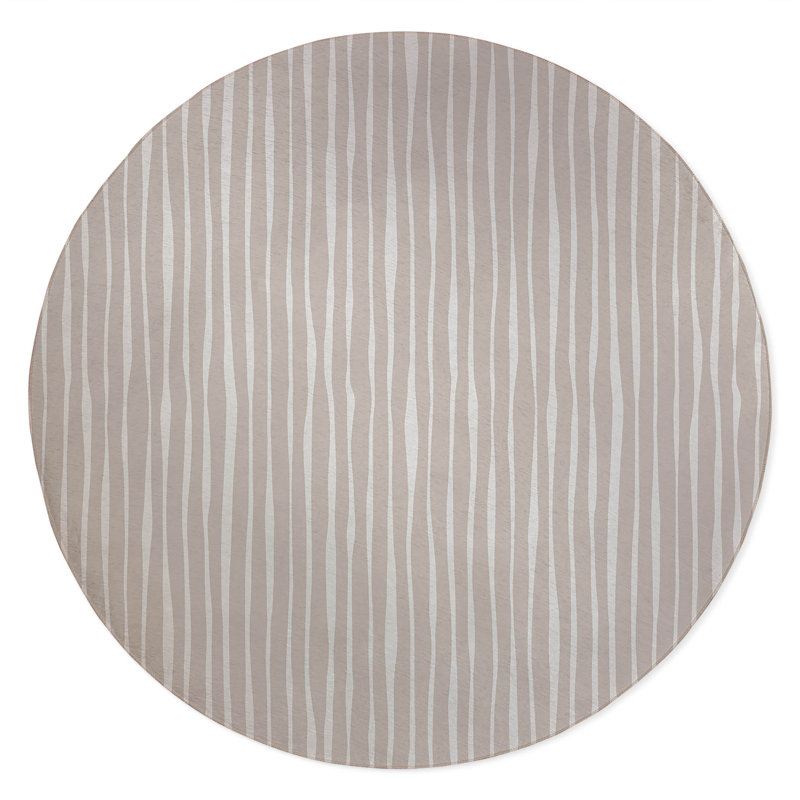 Sploog Non-Slip Outdoor Rug, Round 5'