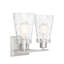  Vaughan 2-Light Bathroom Vanity Light in Satin Nickel-507927502-507927503