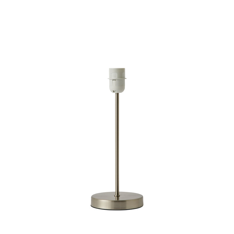 Bekbele Table Lamp Base, Satin Nickel, 33" H x 13" W x 13" D