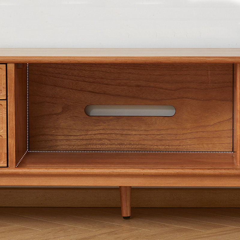 Meuble télé de style japonais, 78.74"