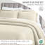 Ensemble de couvre-lit matelassé 100% coton Blue Nile Mills-118319897-118319902