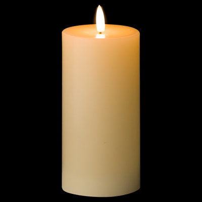 Unscented Flameless Pillar Candle