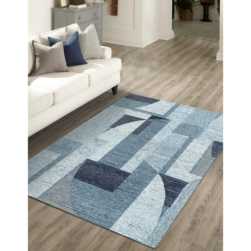 Tapis en laine Aloisia, Rectangle 8 pi x 10 pi