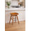Basnti Swivel Solid Wood Counter Stool