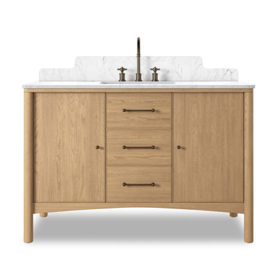 Porter Double Vanity-Carrara Marble