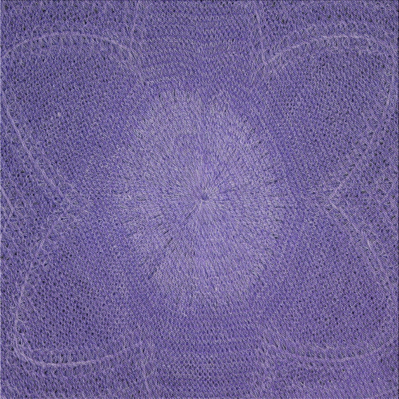 Tapis violet tissé à la machine, Carré 8 pi