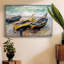Monet, reproduction d'art encadrée sur toile par Claude Monet-92495748-92495752
