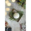 Ornement boule à volants crème de 4 po, boules suspendues décoratives pour décoration de fêtes, lot de 6