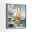 NAUTICAL Series CECLV - Impression encadrée de qualité supérieure - Prêt à accrocher - Aucun clou requis-1949284791-1949284684
