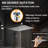 12" Bathroom Luxury Rain Shower Head With Shower Arm,Wall Mounted,Stainless Steel (Without Shower Valve)-111202871