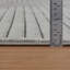 Gray Neutral Modern Outdoor Rug, Geometric Stain Resistant Easy to Clean Rug For Patio, Balcony, Decks & Garden-245314815