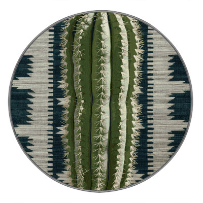 Tapis lavable Cholla Cactus Southwestern