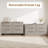 6 Dresser for Bedroom, 47.2" Wide Dresser, Freestanding Vertical Drawer Cabinet with Storage, Wooden Closet Storage Chest-1303876047