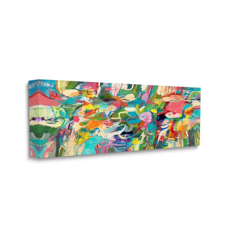 «Complex Playful ToneBright» - impression, Toile tendue, H 20 po x l 48 po