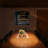 100-watt 1-light Matte Black Modern Nordic Style Pendant Light With Natural Brown Origami Paper Shade