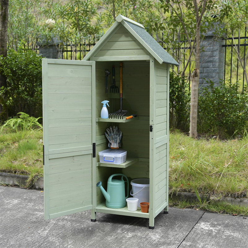 Outdoor Wooden Storage Shed