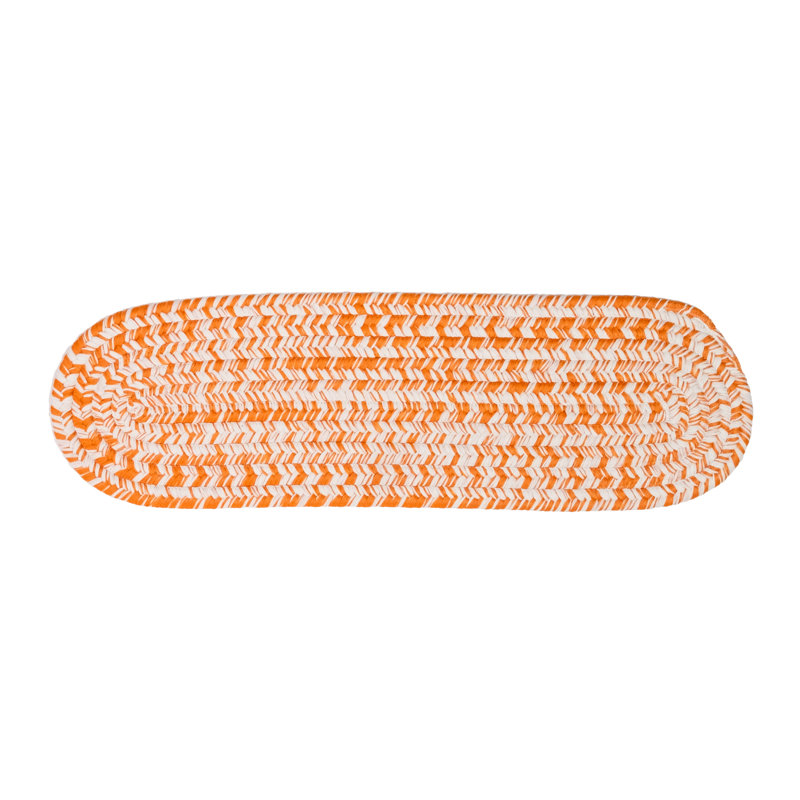 Tapis d'escalier Akhil, Orange