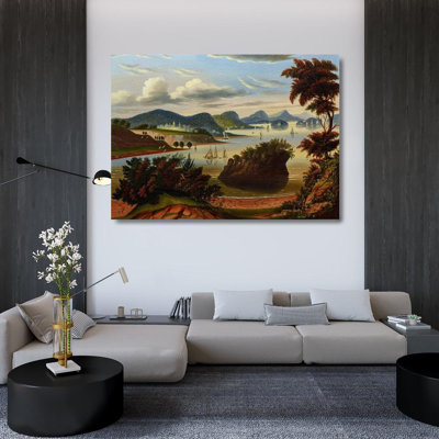 "Eastport, and Passamaquoddy Bay" by  Thomas Chambers - Gallery Wrap Canvas Wall Art