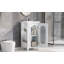 Meuble-lavabo de salle de bain avec lavabo, armoire de salle de bain avec tablette réglable-573548915