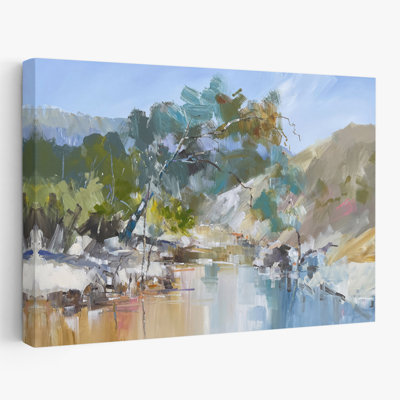 Ruisseau à flinders - paysages côtiers, cours d'eau, rivières, lac, gris