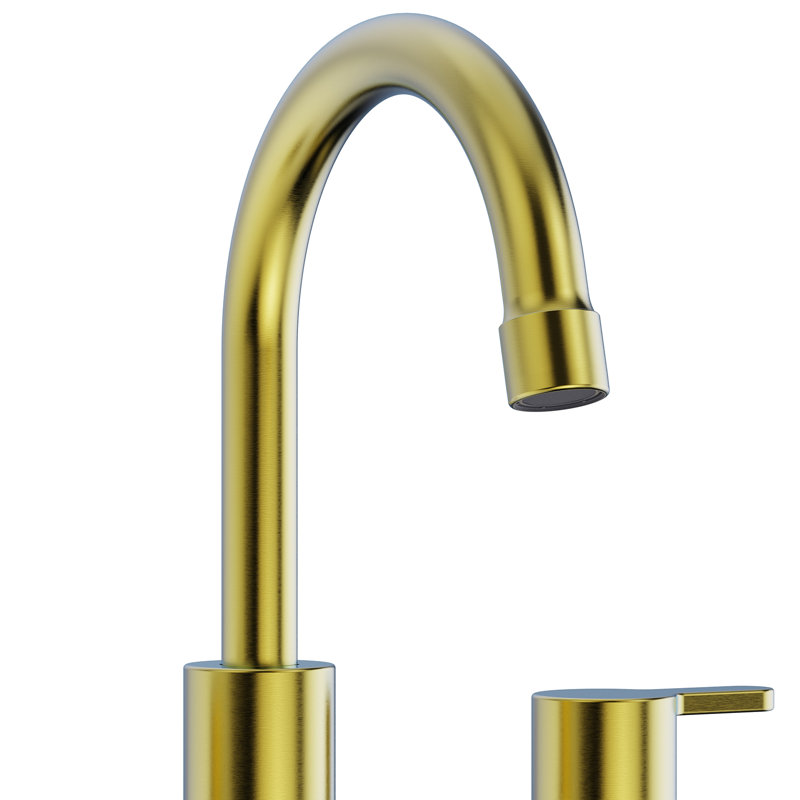 Robinet de lavabo de salle de bain surdimensionné à 2 poignées à 3 poignées et 8 trous à 3 poignées et 3 trous avec drain escamotable